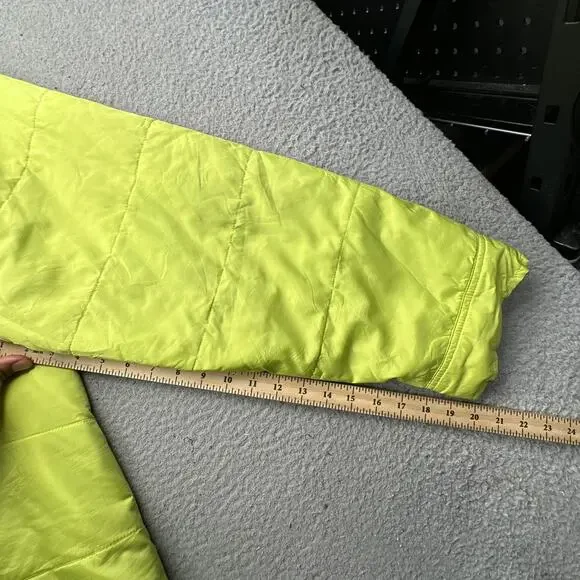 Dickies Performance System Thinsulate Jacket Men 2XL Collared Neon Yellow - Picture 5 of 14